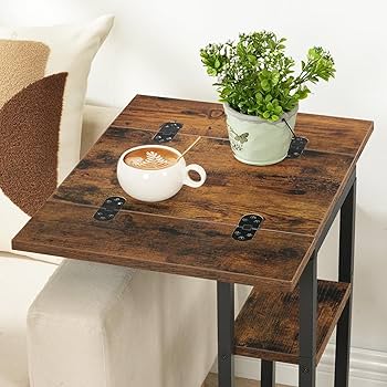 小物 NON BRUSHED LARGE STOLE Amazon.com: HOOBRO Foldable End Table, C Shaped Side Table